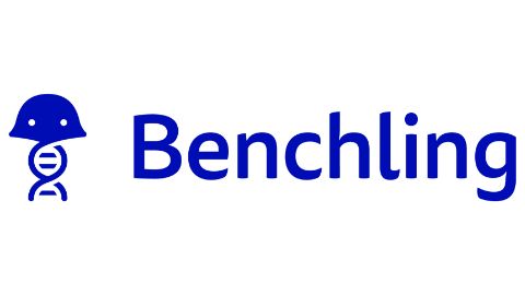A logo for the brand Benchling