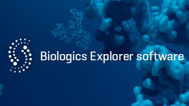 Biologics Explorer software 