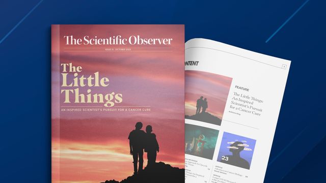 The Scientific Observer Issue 31 front cover 
