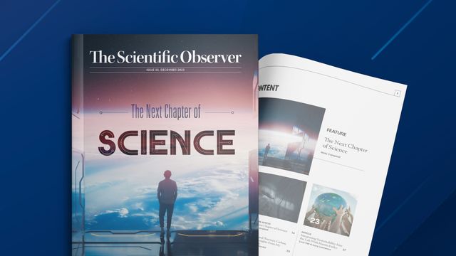 The Scientific Observer Issue 33 front cover 
